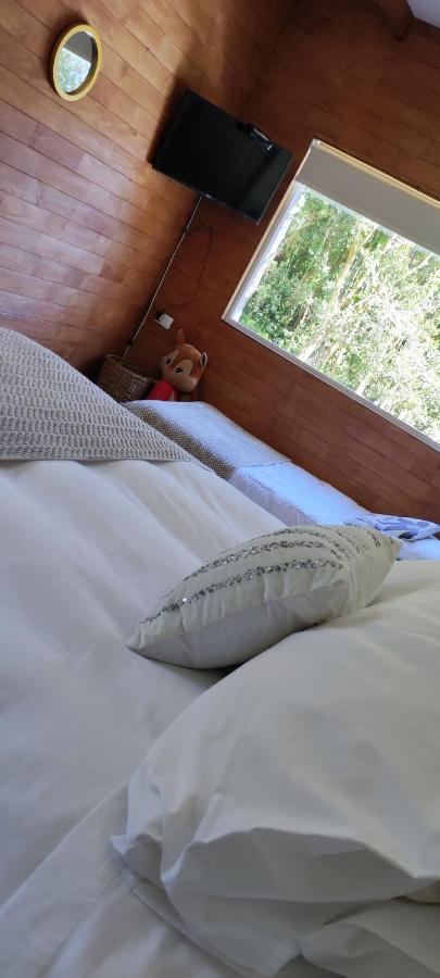 Acogedora Cabana En El Bosque, Acceso Vehiculos 4X4 Cochamo Kültér fotó